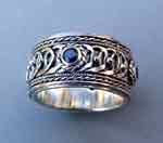 Wire decorated ring